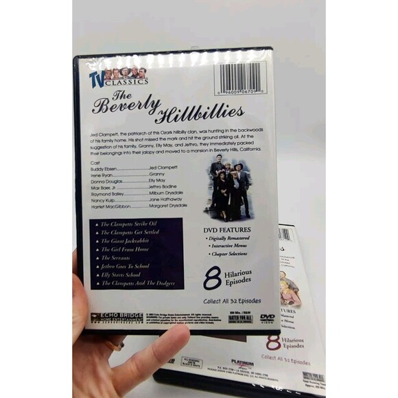 The Beverly Hillbillies TV Classics Lot Of 2 DVDs 16 Episodes Fullscreen 6+hrs - Picture 4 of 12